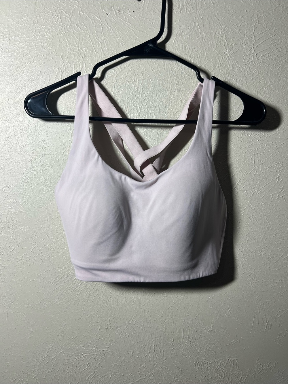 Lululemon size 36 D Light Pink Cross-Back Bra